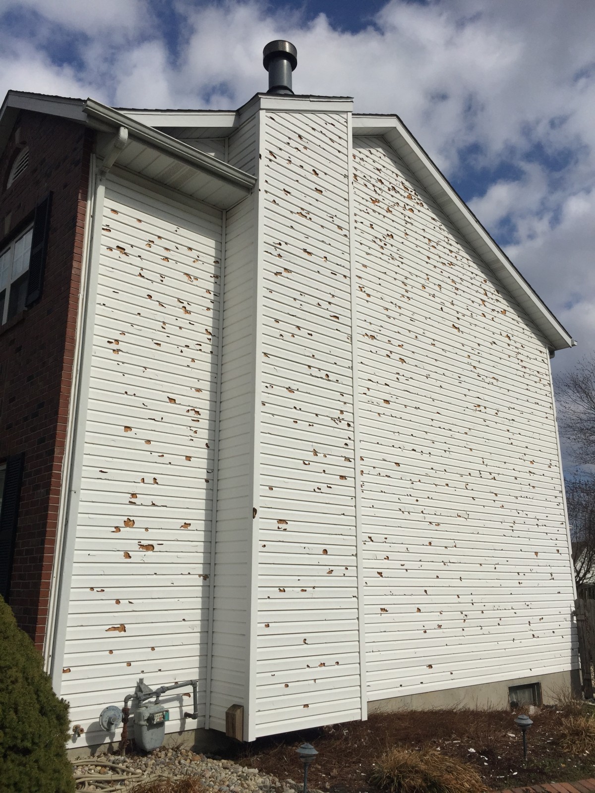 Roofs Damaged in Glen Carbon and Maryville IL FM Exteriors
